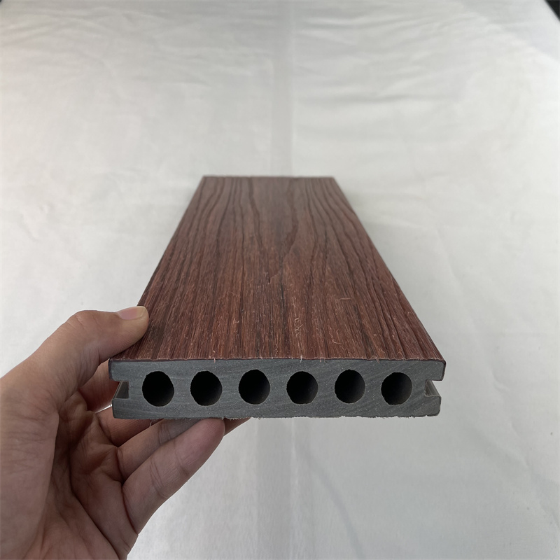 Outdoor WPC Wood Plasticsquare Hollow Decking for Decoration Anti-Corrosion