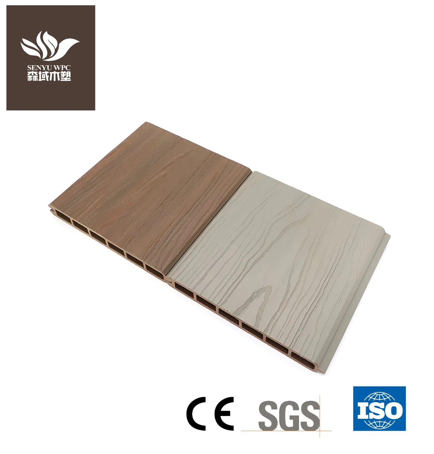 Wood Plastic Composite Wood Outdoor Fence Handrail and Railings