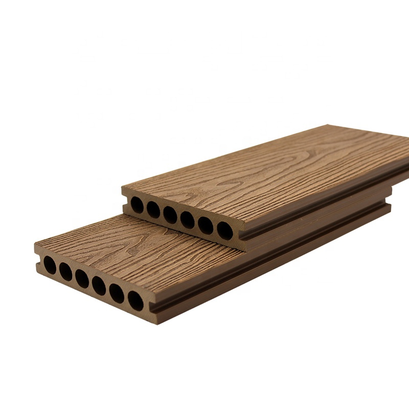 Waterproof Anti-Slip and Wear-Resistant WPC Floor Outdoor Composite Easy to Install WPC Outdoor Decking