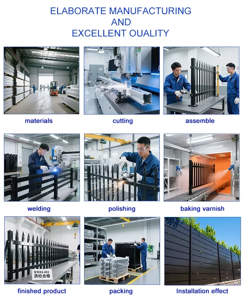 Aluminum Fence Installation