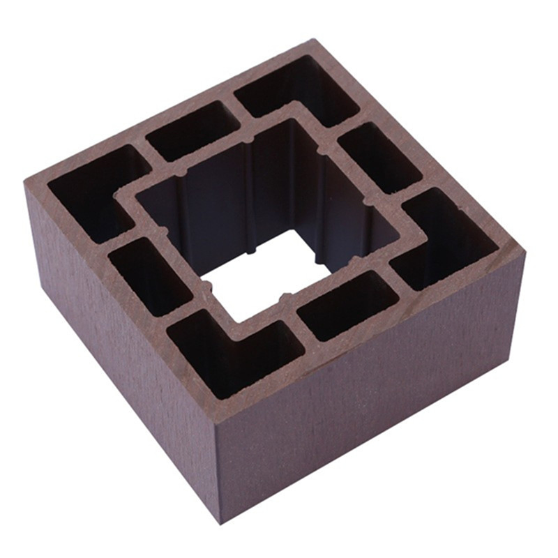 Anti UV Wood Plastic Composite Fence Panel, Easily Installed WPC WPC Rail / Wood Railings