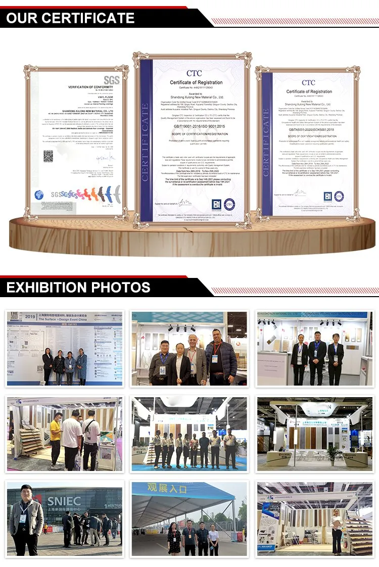 SPC Flooring Certificates