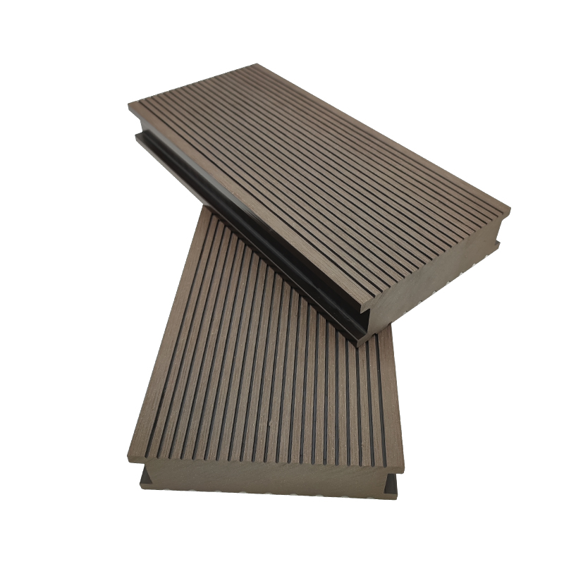 High Quality Wood Plastic Composite Flooring Waterproof Anti-Slip WPC Decking Outdoor Swimming Pool Co-Extrusion Decking