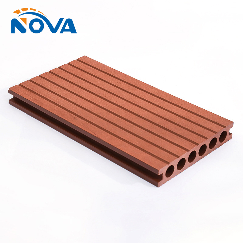 Manufacture Garden WPC Decking Flooring Outdoor Wooden Texture Board/Solid Decorative Profile Swimming Pool Decking Outside Floor