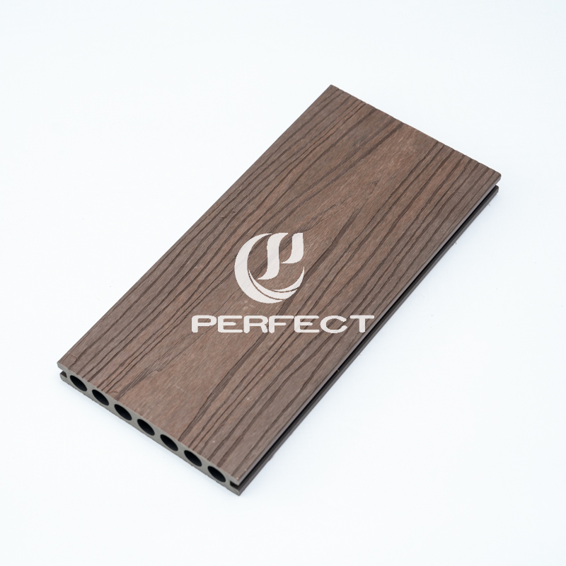 Second Generation Solid Co-Extruded Anti-Corrosion WPC Decking for Courtyard Villa Garden Park