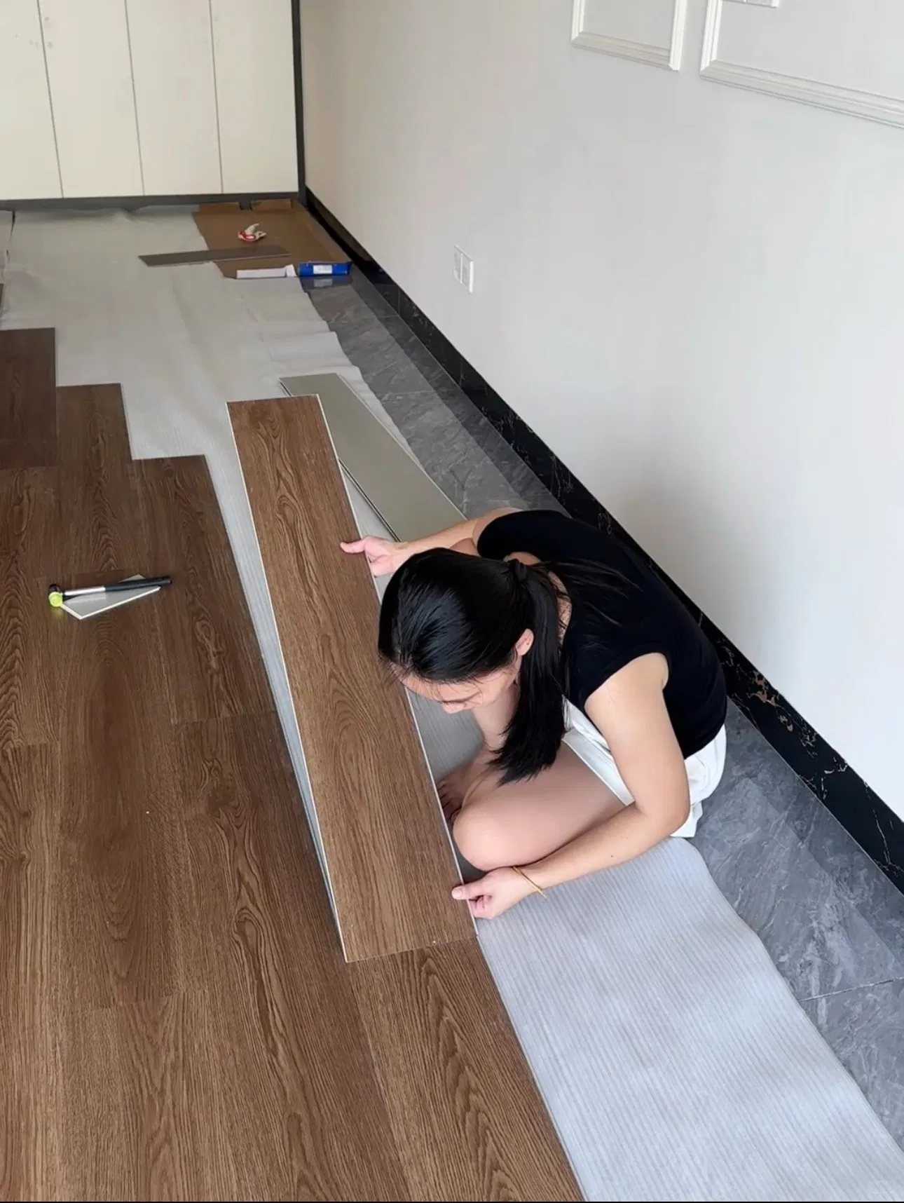 Waterproof Indoor 4mm/5mm/6mm PVC/WPC/Lvp/Lvt/Spc/Vinyl Floor/Flooring