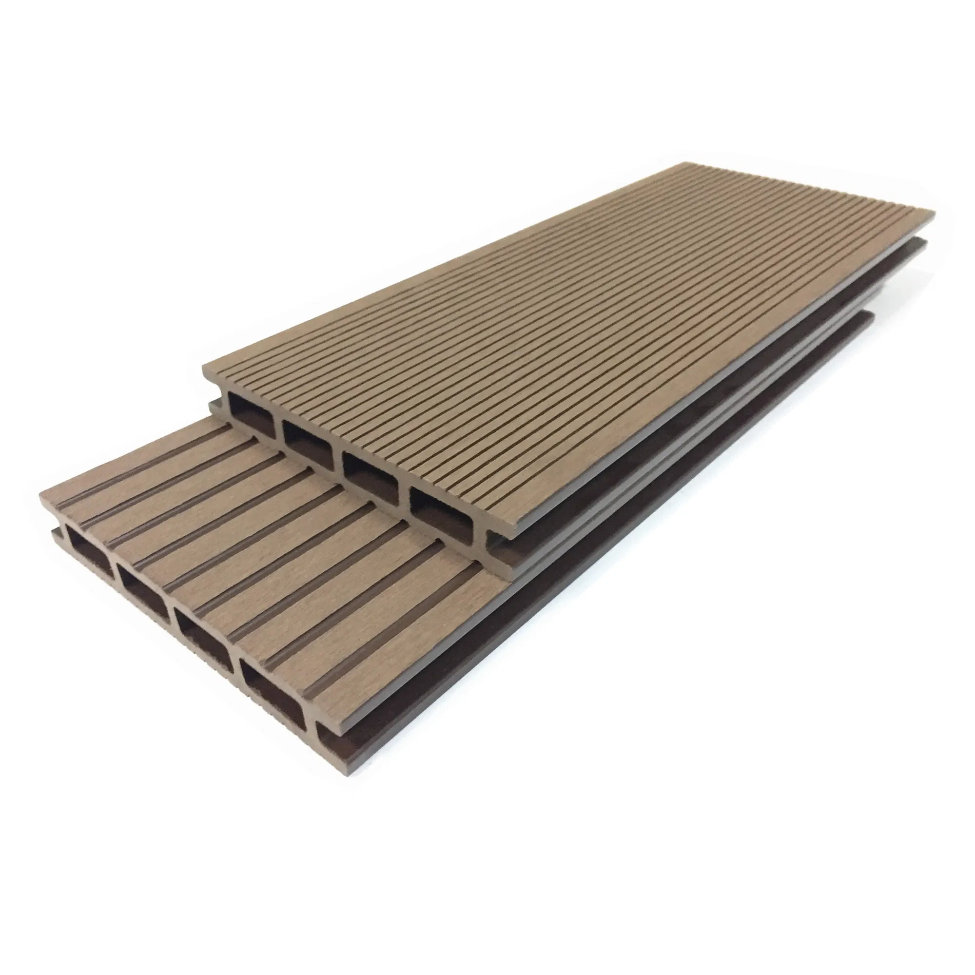 Waterproof Solid Boards Composite Wooden out Door Floor Interlocking WPC Decking Series