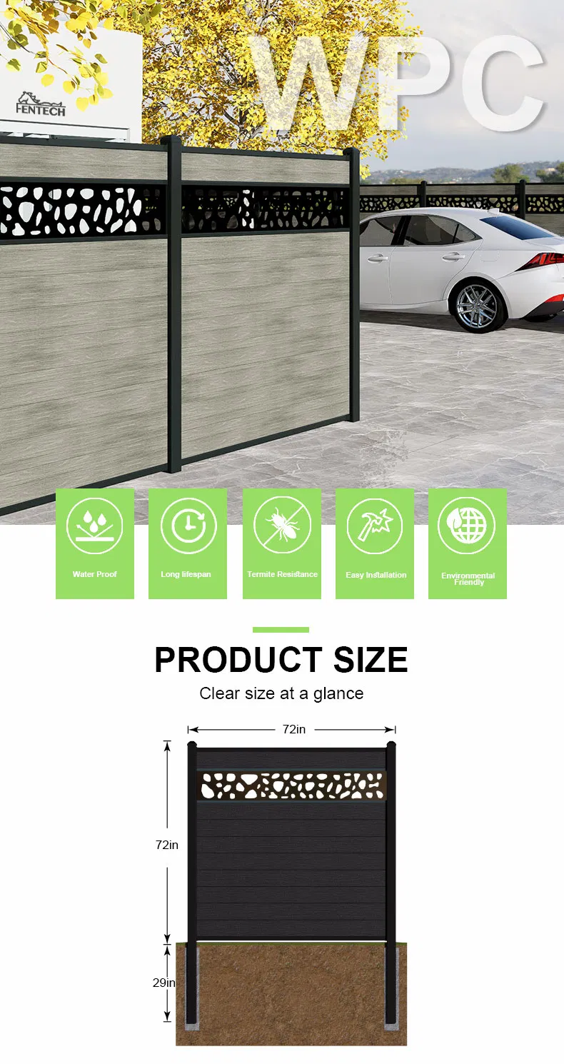 WPC Fence Panel