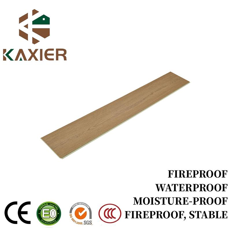 Wear-Resistant, Non-Slip, Environmentally Friendly and Fire-Resistant WPC Flooring