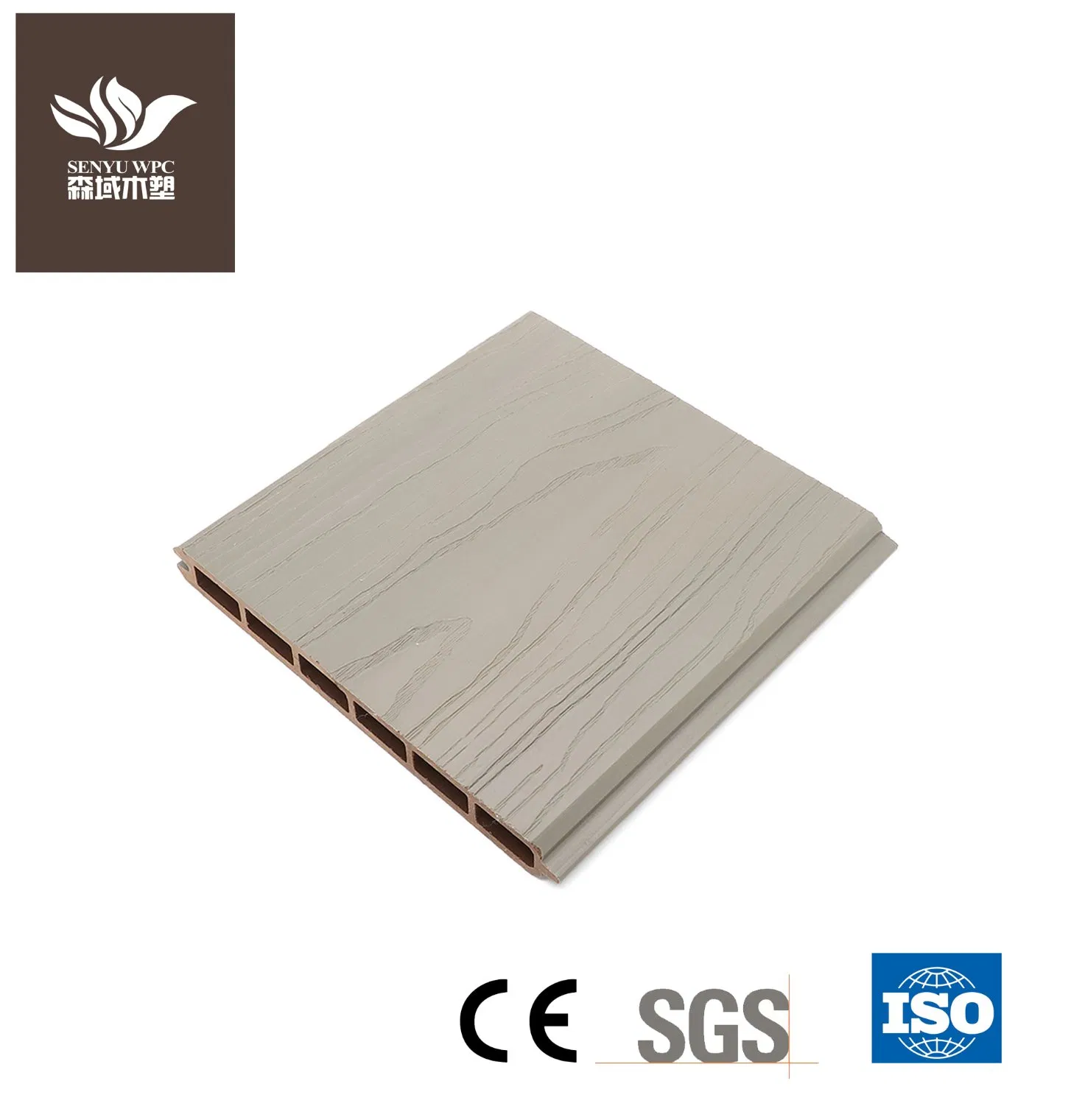 Wood Plastic Composite Wood Outdoor Fence Handrail and Railings