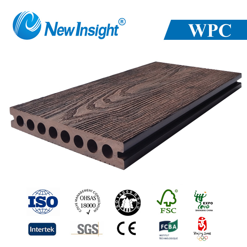 Premium Outdoor Waterproof WPC Decking for Pools and Gardens