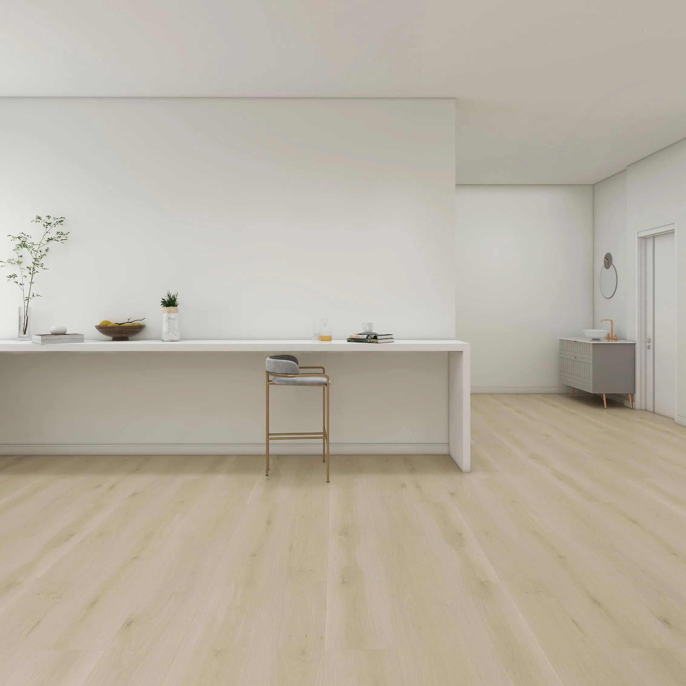 Factory Direct Click-Lock Free Sample WPC Vinyl Flooring for Indoor Floor