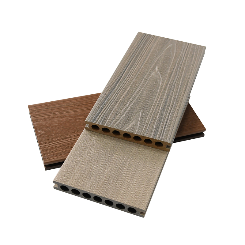 Anti-UV Wood Plastic Composite WPC Decking Outdoor 150*22mm Flooring