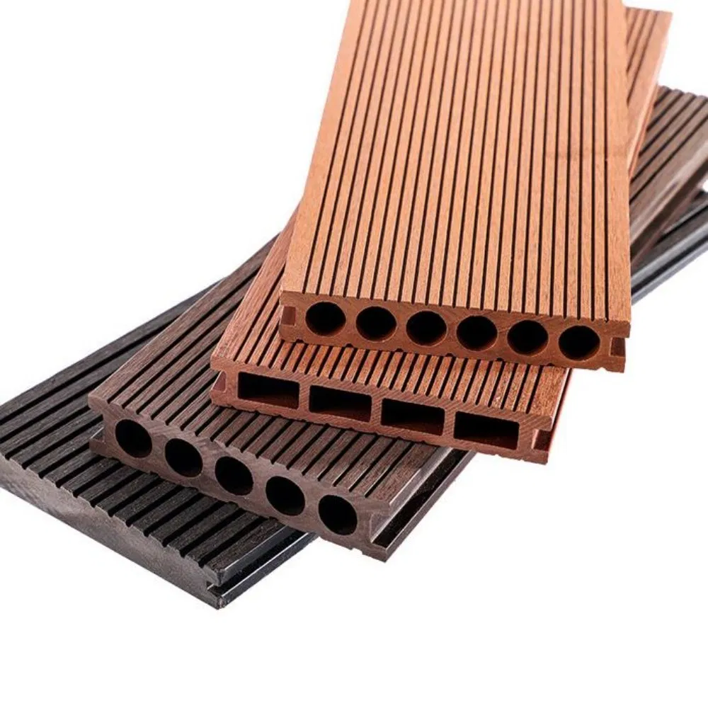 Wholesale Outdoor WPC Hot Sale Co-Extruded WPC Composite Decking Waterproof Flame Retardant Floor Outdoor WPC Deck Pool Decking