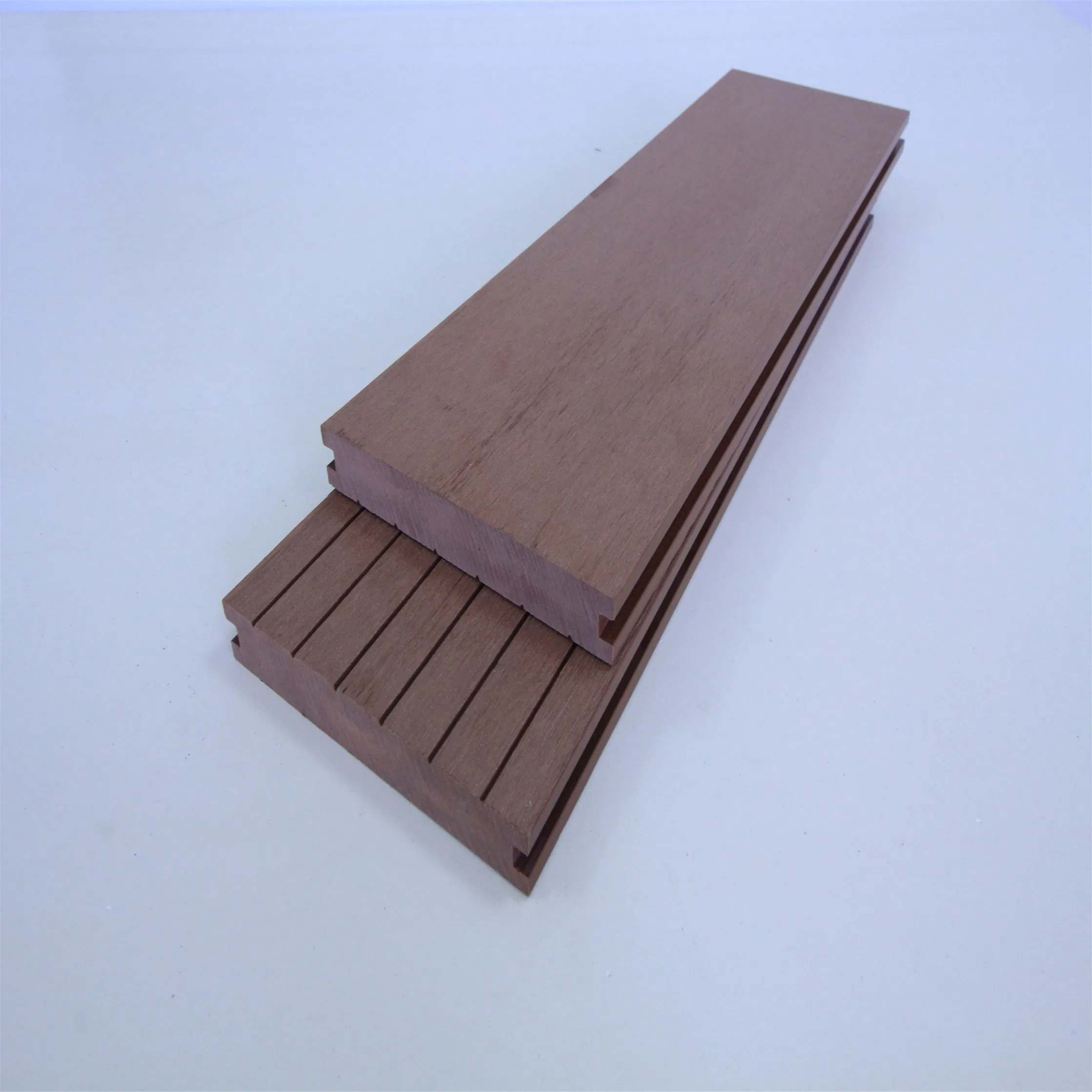New Design Solid WPC Decking Hard Wearing Co-Extrusion Composite Deck