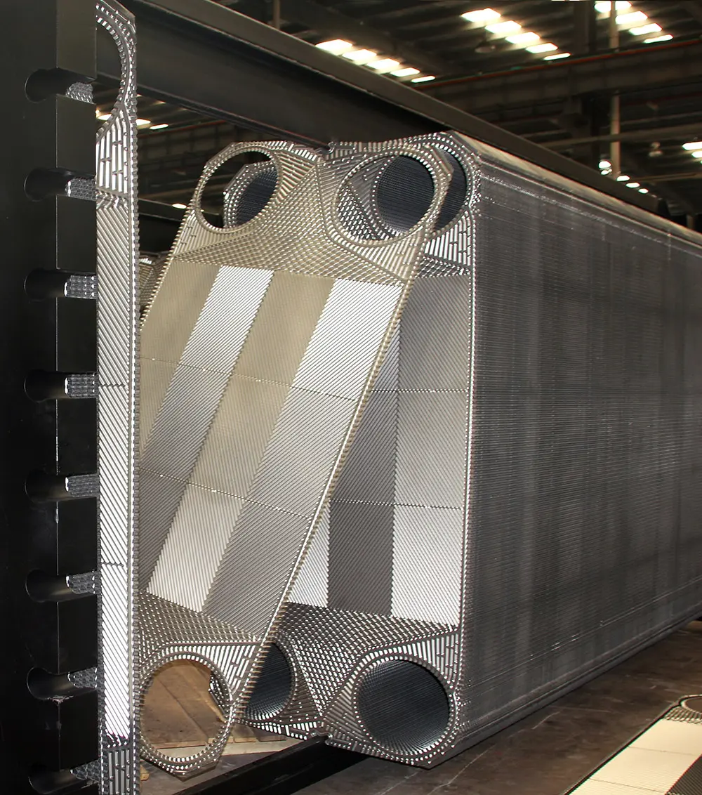 Equipment assembly and integration of heat exchange systems at Flotte