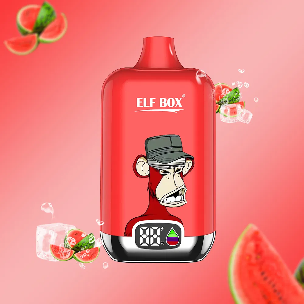 Factory Vape Shop Supply Elf Box Digital 12000puffs Disposable Vape Pod E Cigarette Wholesale Pen Style E-Cigarette Disposable Vape