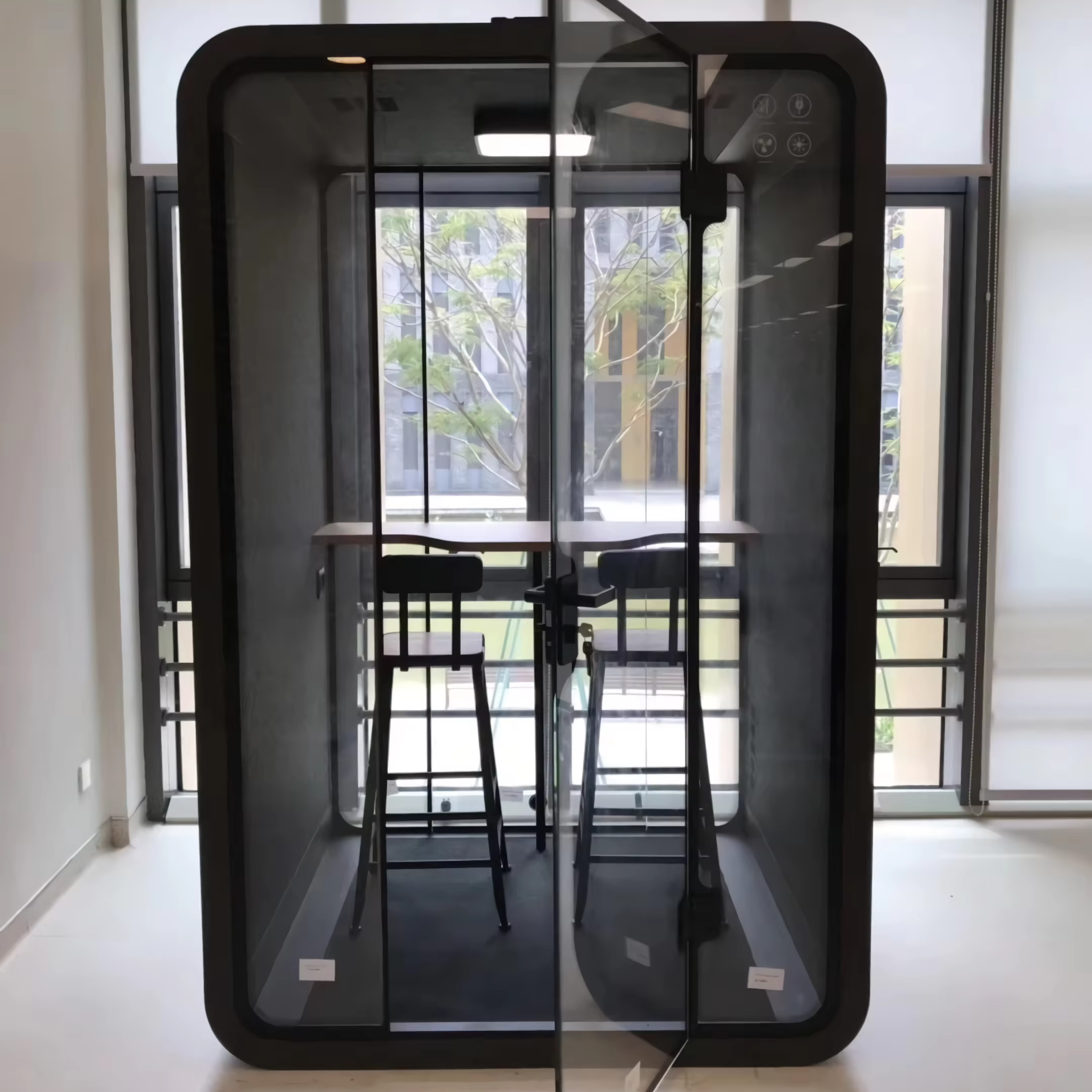 Waterproof Prefab Tiny Houses Pod Movable Accommodation Cabins Houses Meeting Phone Booth Work Pods