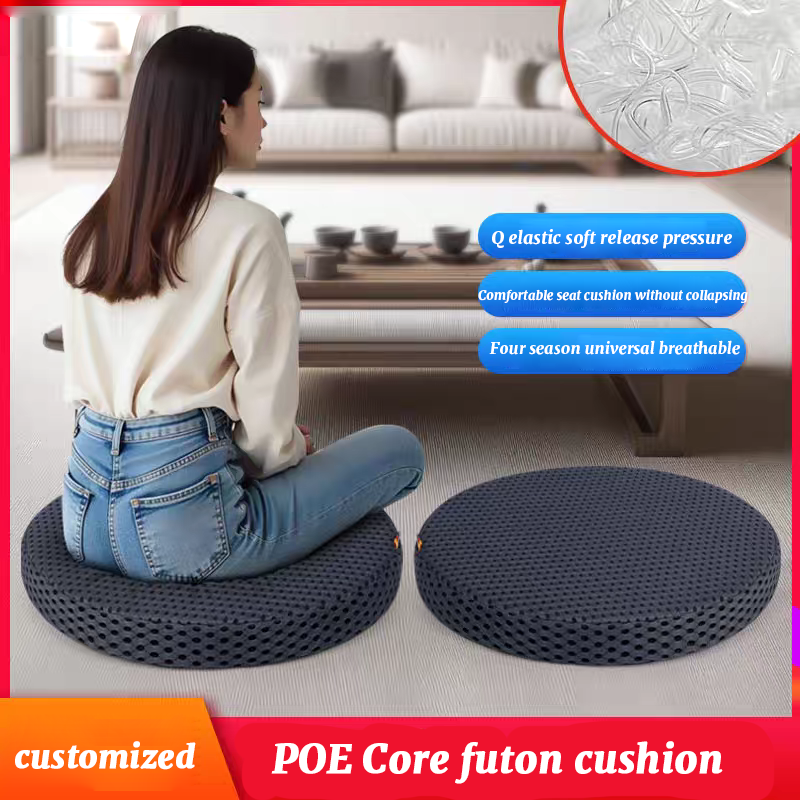 4d air Mesh High Elasticity Durable Washable Waterproof Breathable Polymer air Coil Net Cooling Poe Cushion