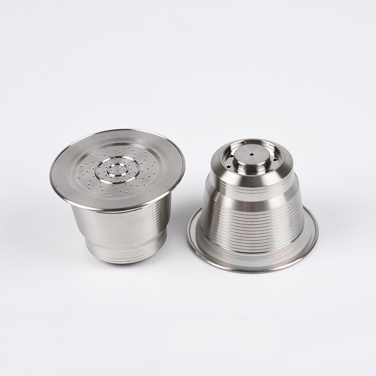 Reusable Stainless Steel Refillable Coffee Capsule Pod for Espresso Coffee Machine