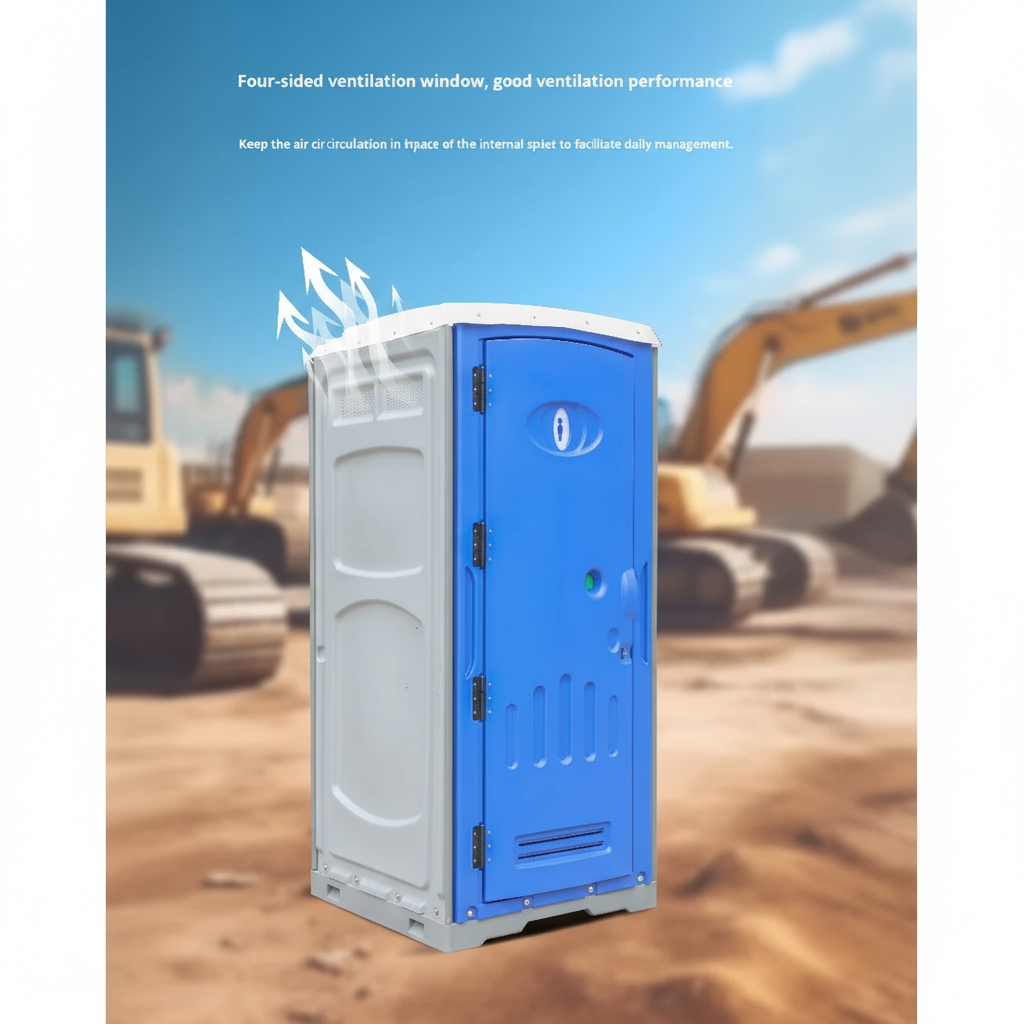 Modern Compact Portable Shower Pod for Workshop and Small Spaces Easy to Store &amp; Assemble in Minutes Mobile Toilet