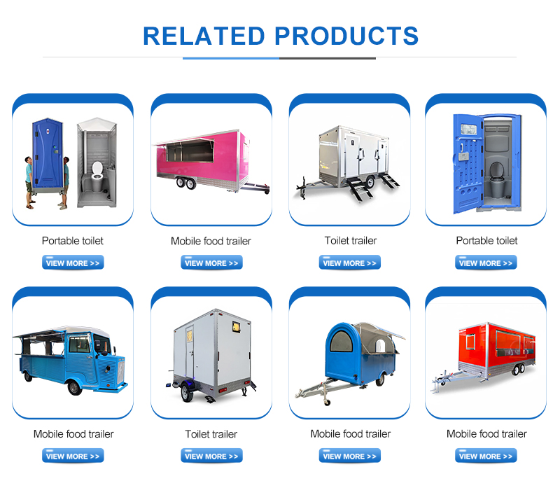 Modern Portable Restroom Structure
