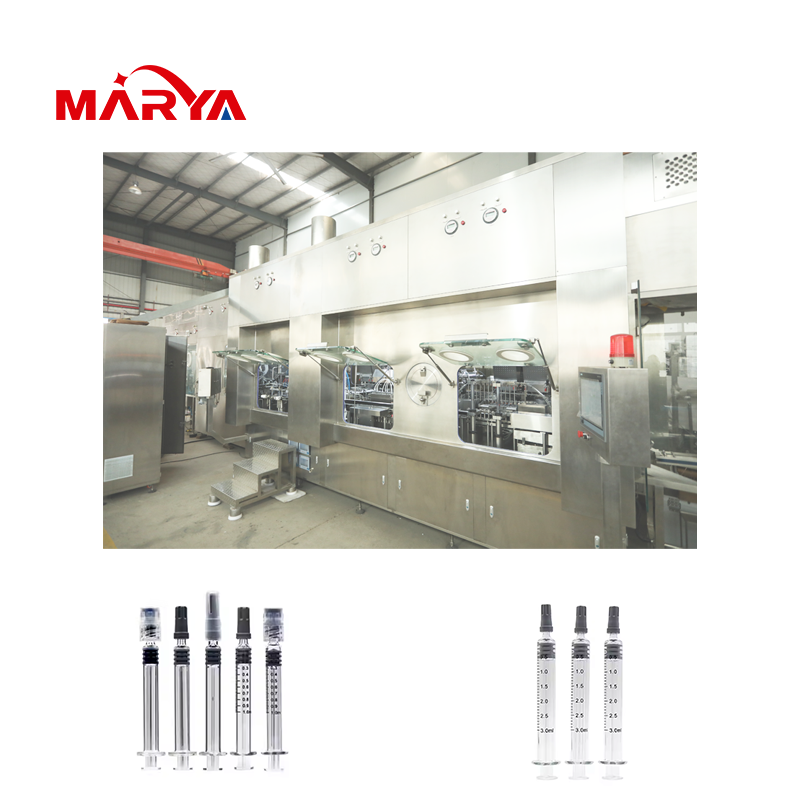 Marya Customizable Glass Prefilled Syringe Filling Machine for Dental Usage