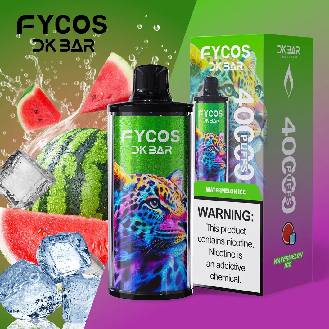 UK Spain Distributors Fycos Eco-Friendly Disposable Vape 40000 Puff Vaper - 40000-50000 Puff Sizes Recyclable Parts Natural Flavors