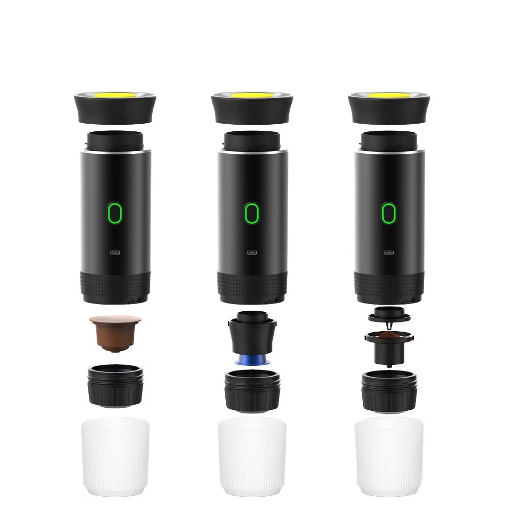 Portable Outdoor Espresso Coffee Maker Pod Mini Machine Mini Outdoor Coffee Brewer