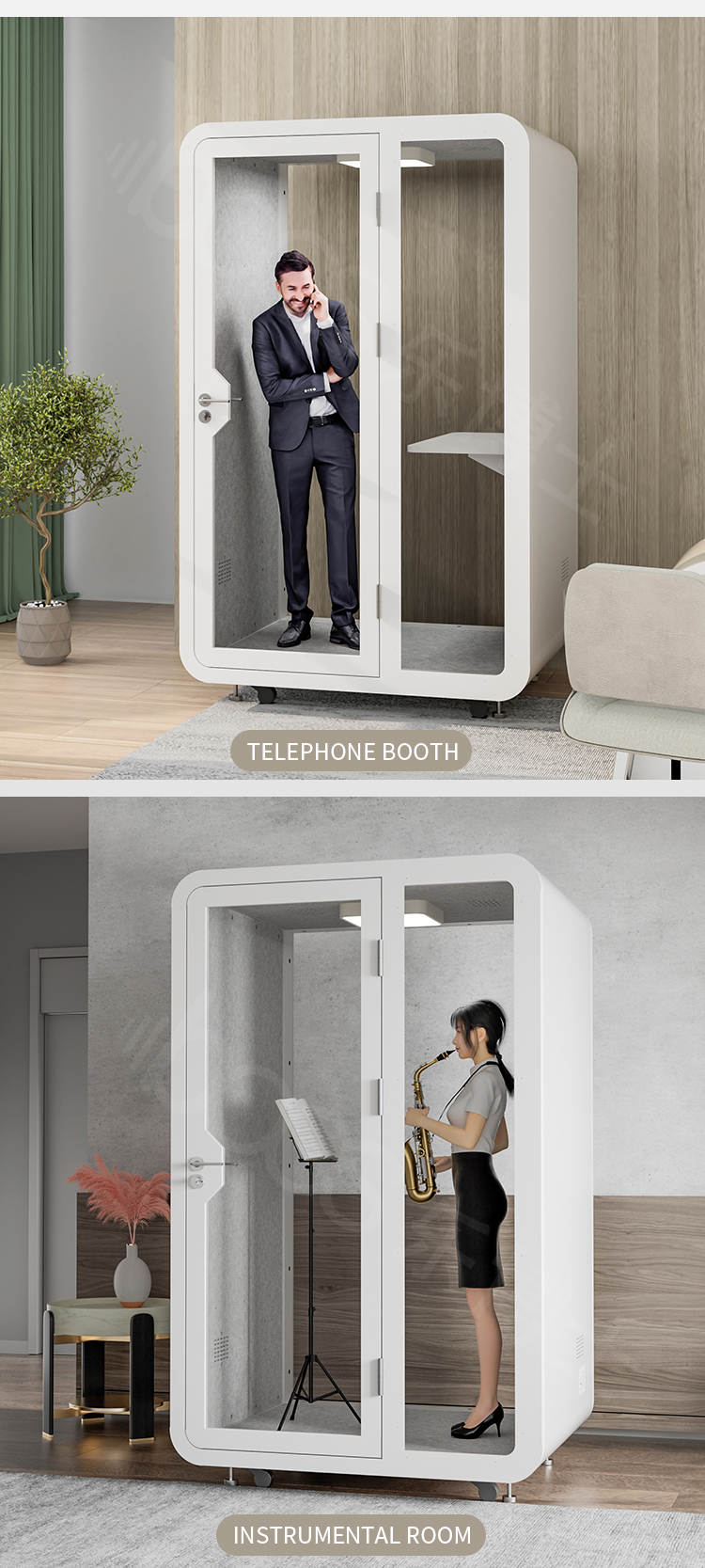 For recording room telephone booth live broadcastmultisize office building shopping mallportable soundproof office pod