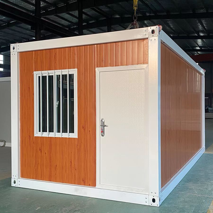 Modular Fitness Gym Pod 40HQ Container Loadable Prefabricated Sports Locker Room Portable Ticketing Gate Security Booth