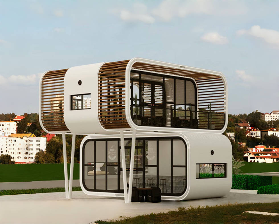 Container house exterior variant A