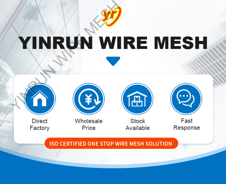 Soft Wire 18 Mesh Epoxy Coated Filter Element Supporting Wire Mesh