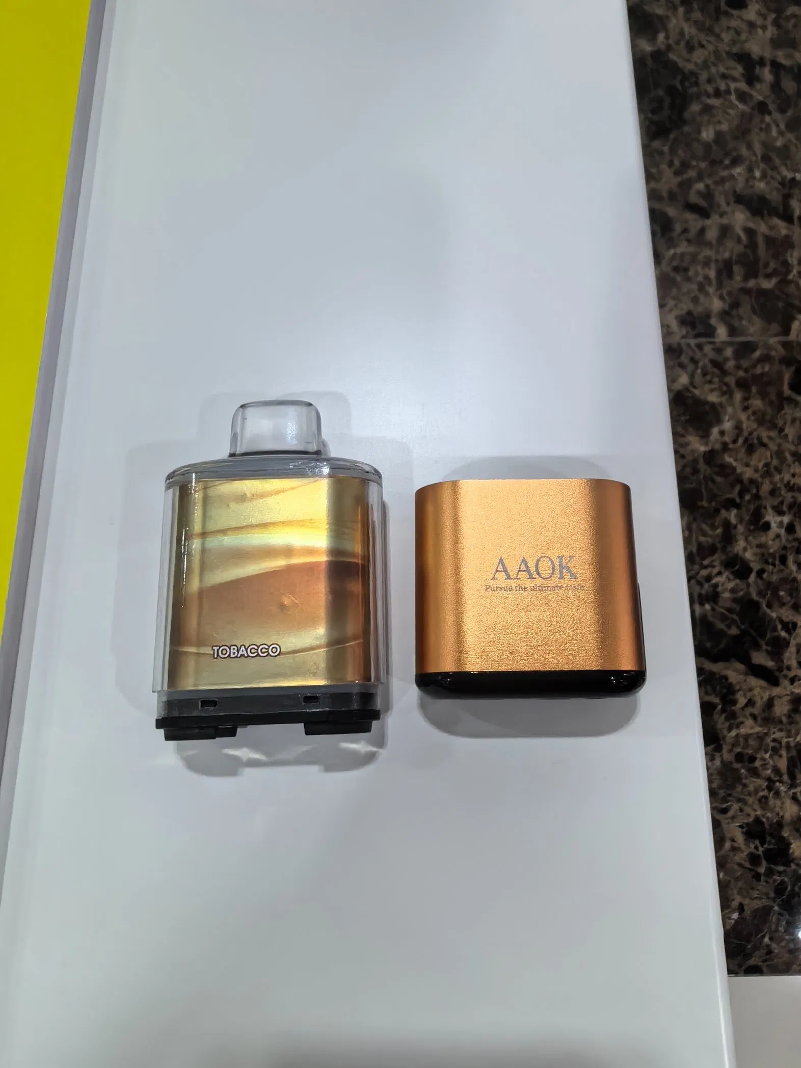 Aaok 36000 Puffs Prefilled Pod System E Cigarettes Vape Puff with 40ml Prefilled Pod Mesh Coil 850mAh Rechargeable Battery Pen Vaper Device