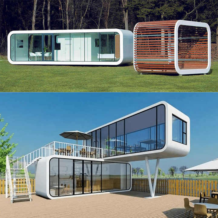 Space Capsule House Exterior
