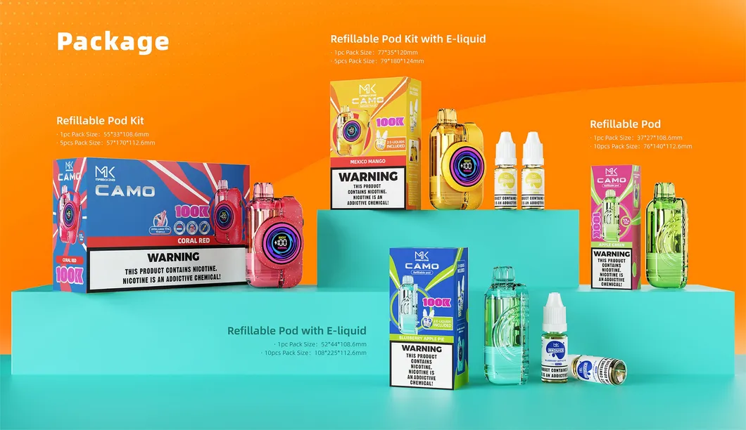 Refillable Prefilled Vape Kit Image 9
