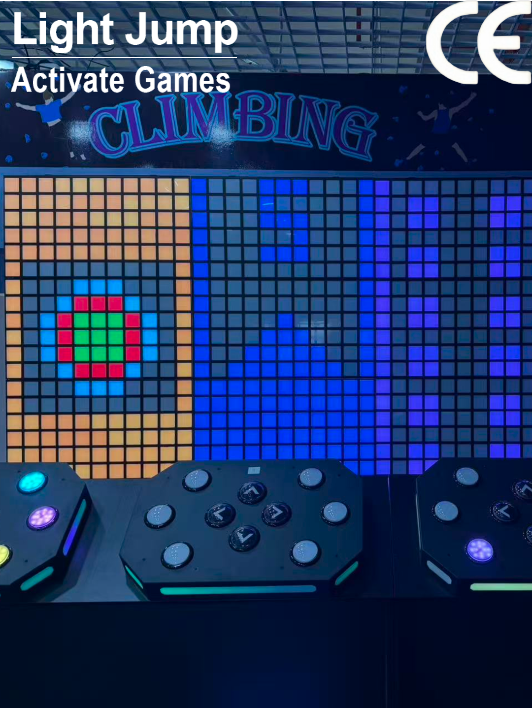 Limit Control Game Team Activate Game Building Interactive Push Button Extreme Control Game