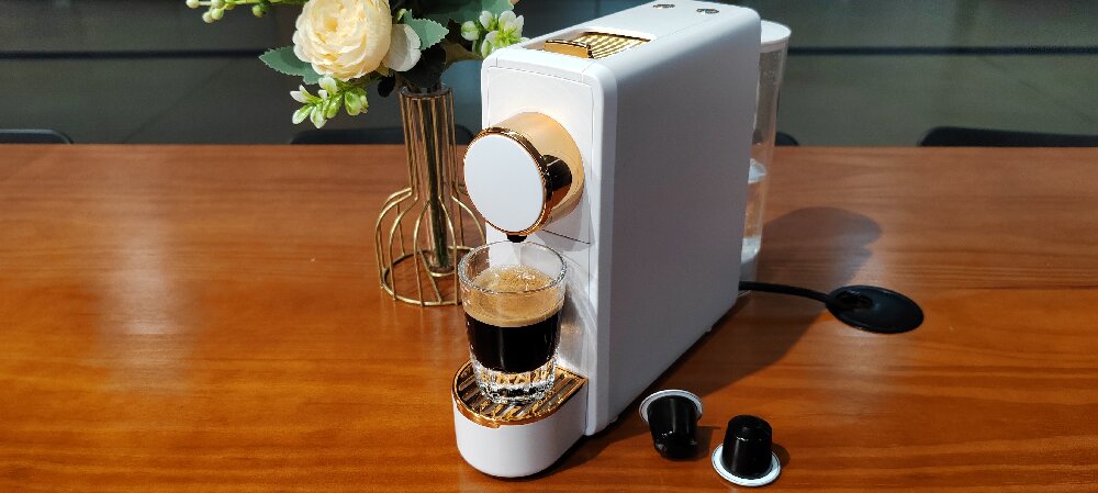 Pod Capsule Coffee Maker Cute Mini Espresso Coffee Maker for Home