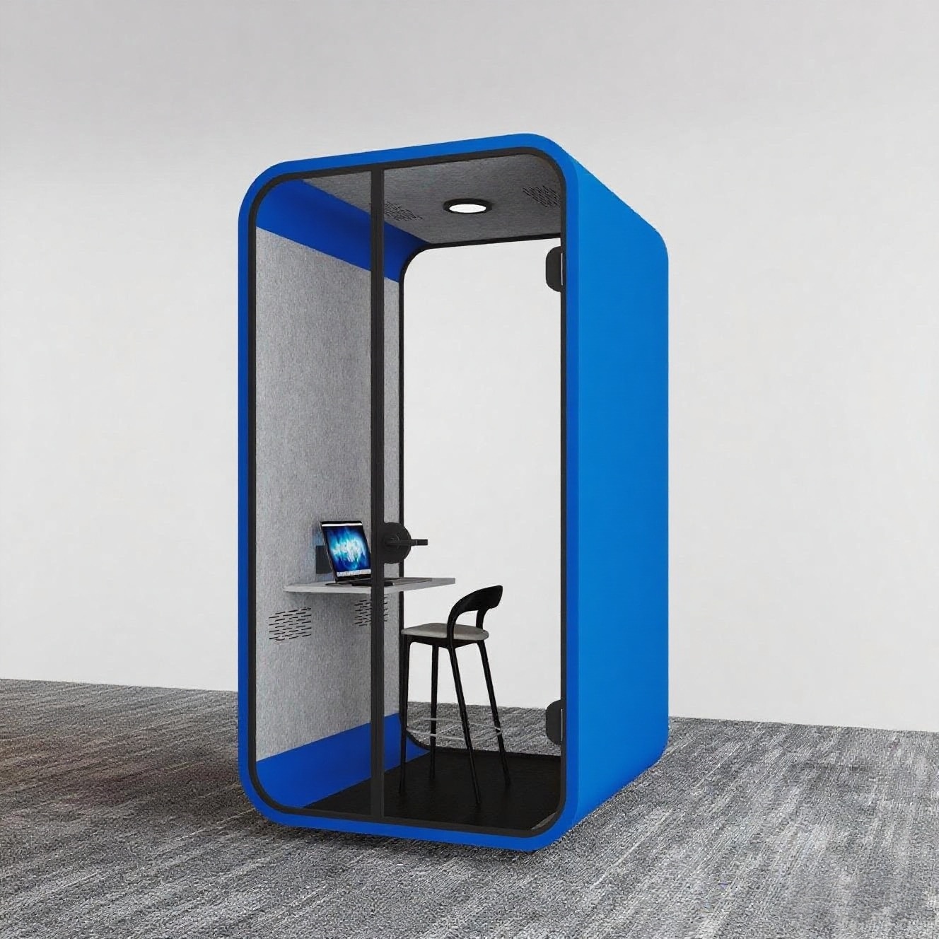 Modular Soundproof Office Booth | Privacy Noise Cancelling Meeting Pod | Open Office Acoustic Work Pod