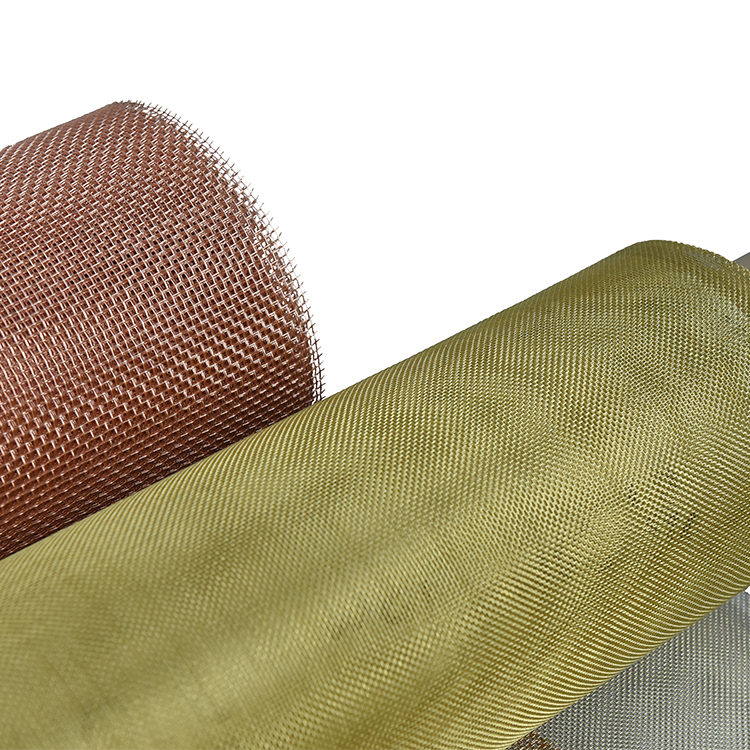 Copper Brass Wire Mesh Woven and Welded for Filter