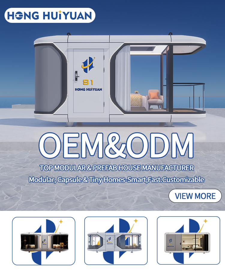 Luxury Portable Smart Space Capsule Pod 2025 Modular Waterproof Prefab for Lakeside Hotels