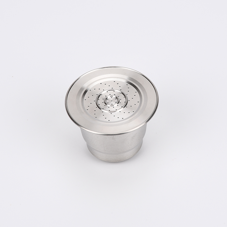 Refillable Stainless Steel 304 Espresso Pod Reusable Espresso Pods Coffee Capsule