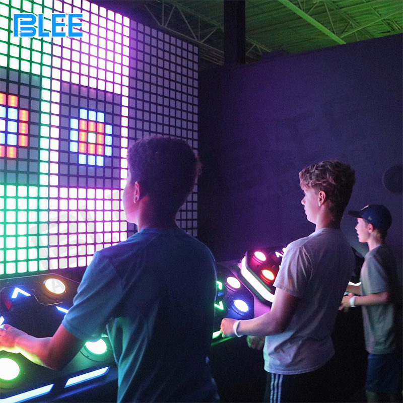 Commercial Interactive Push Button Led Control Activate Game Indoor Team Game Active Parties Groups Gaming Room