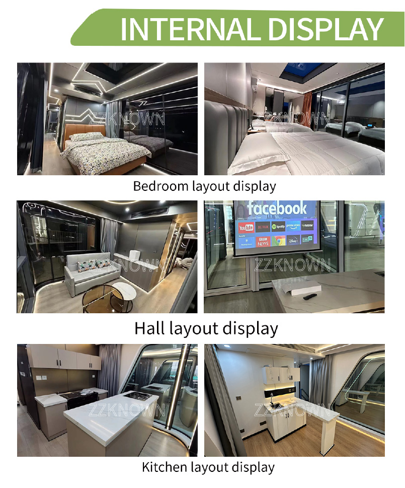 Custom Space Capsule Modular Housing Smart Pod Autonomous Cabin Movable Shelter for Scenic Area Hospitality Development