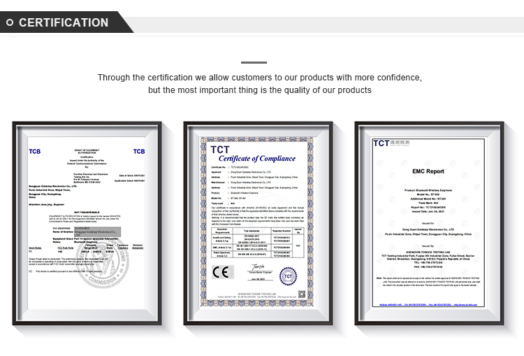 Quality Certifications