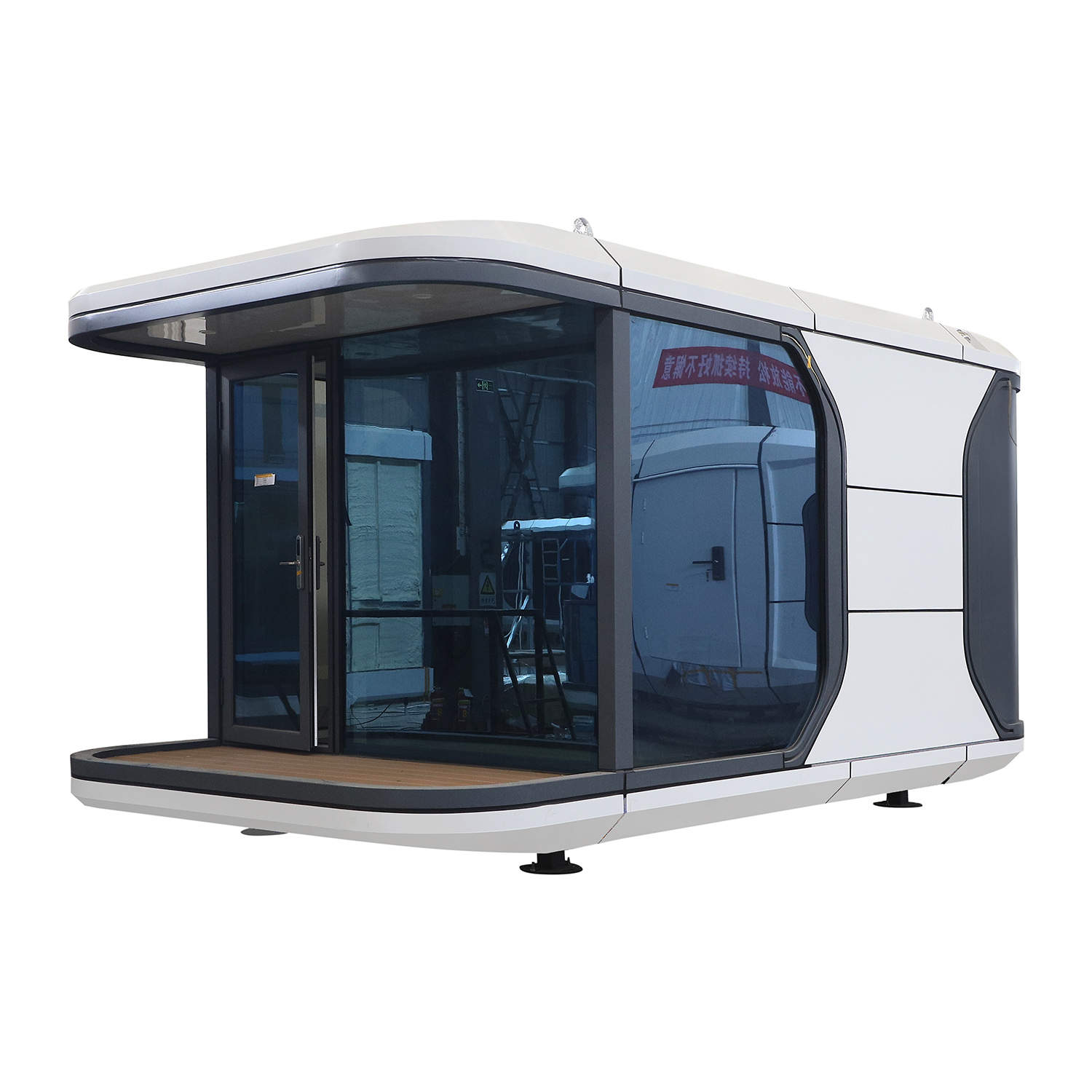 Luxury Portable Smart Space Capsule Pod 2025 Modular Waterproof Prefab for Lakeside Hotels