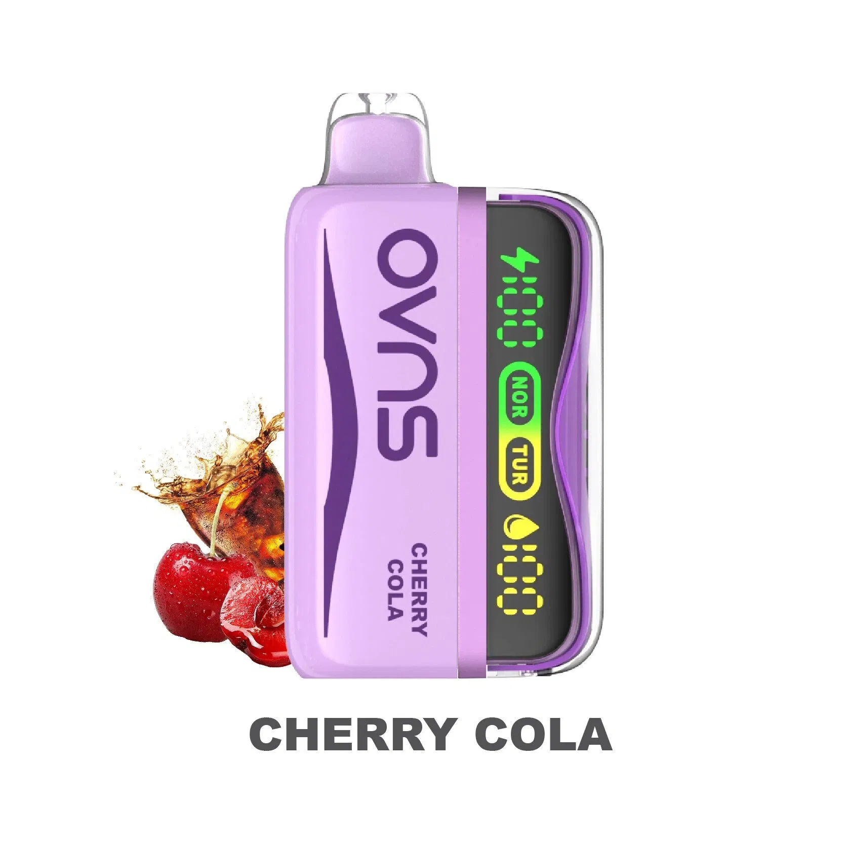 OEM ODM Replaceable Pefilled Pod Kit 18.5ml Recharge Full Screen Display 30K 30000 Puff Vape 50mg Ovns Puff Geek X Pod System with Rechargeable Power Bank