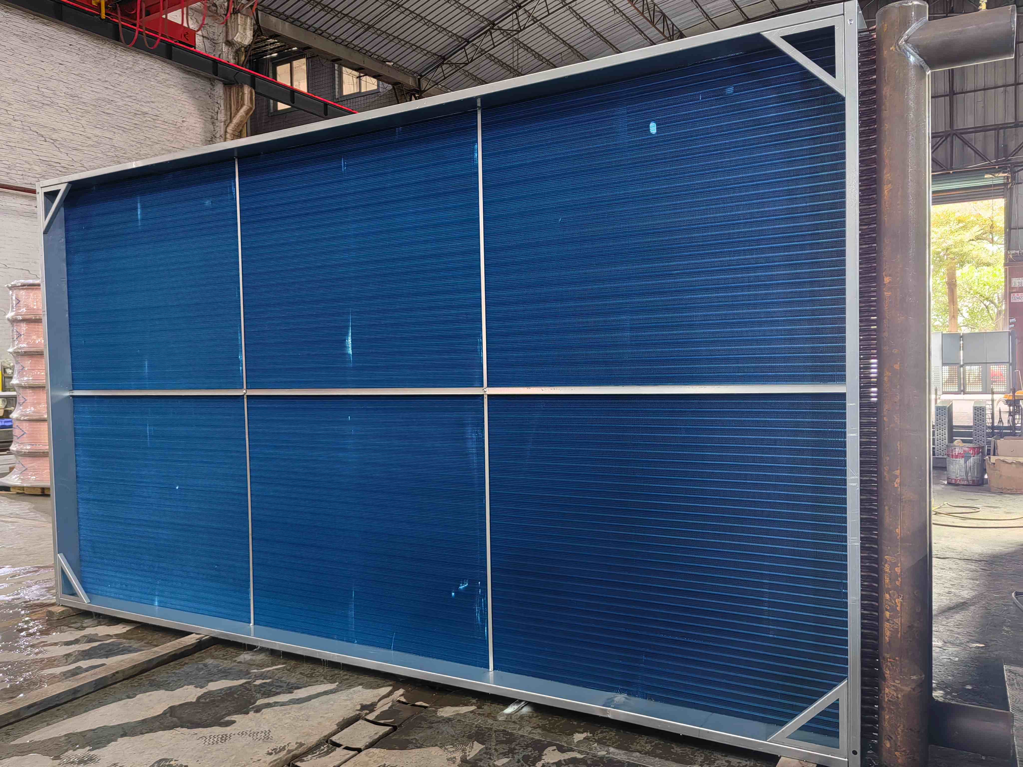 Custom OEM Replacement Copper Tube Aluminum Fin HVAC Condenser Evaporator Coil Competitive Price for Commercial Rooftop Package