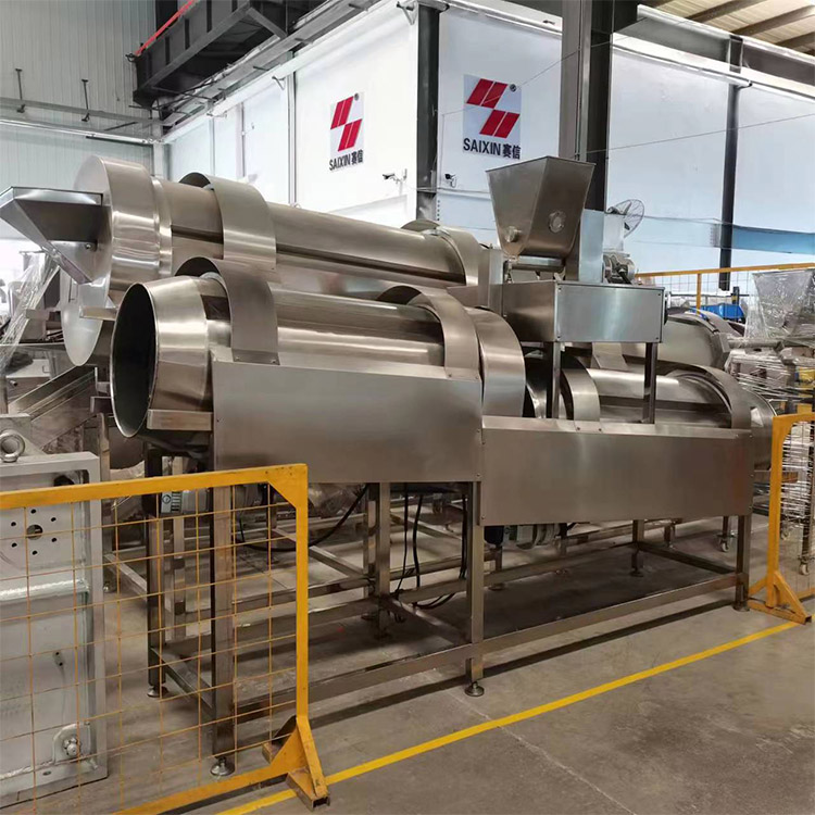Puff Snacks Flavoring Machine Corn Cereals Coating Flakes Seasoning System Flavoring Equipment
