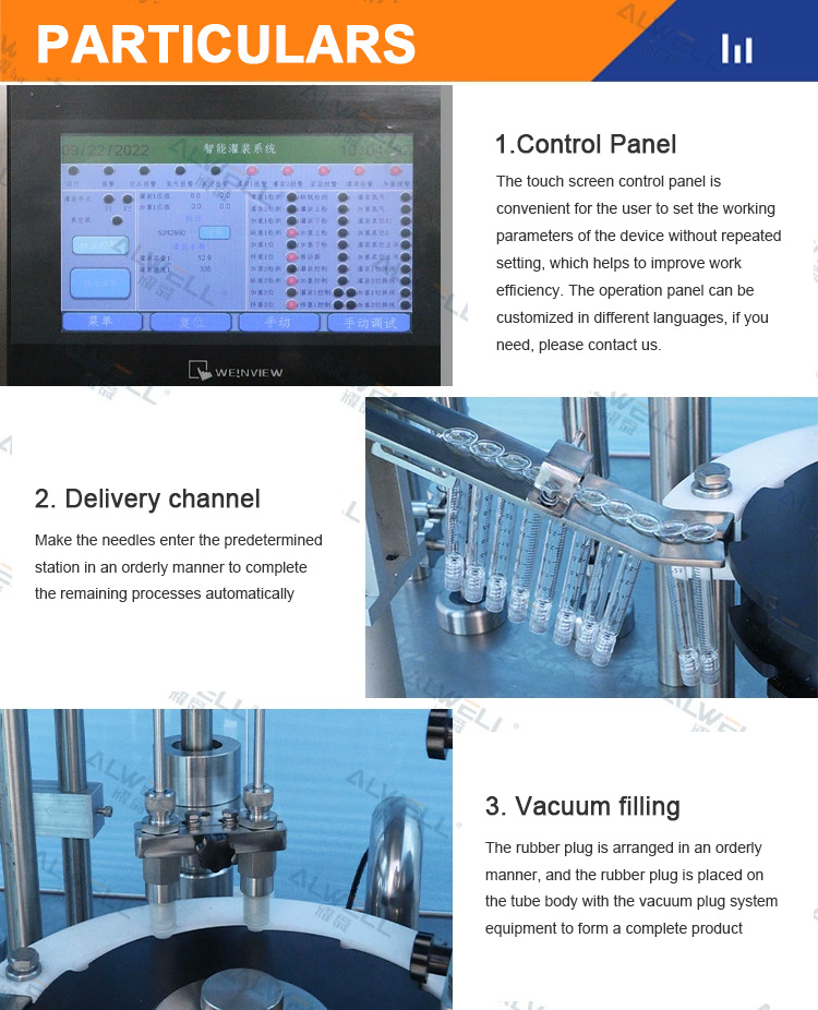 Syringe Filling Machine Details 1